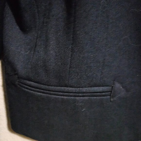 Vintage Hairston Roberson Crop Jacket - Navy Blue with western details - Picture 5 of 5